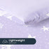 Set 4 Set Wake In Cloud - Toddler Bedding for Boys Girls, Cute Star Polka Dot, Pieces Soft Crib Bed Including