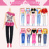 99 5 12 2 2 10 57 11.5 inch Ecore Fun Pcs Doll Clothes Outfits and Accessories- Princess/ Wedding Gowns Fashion Dresses