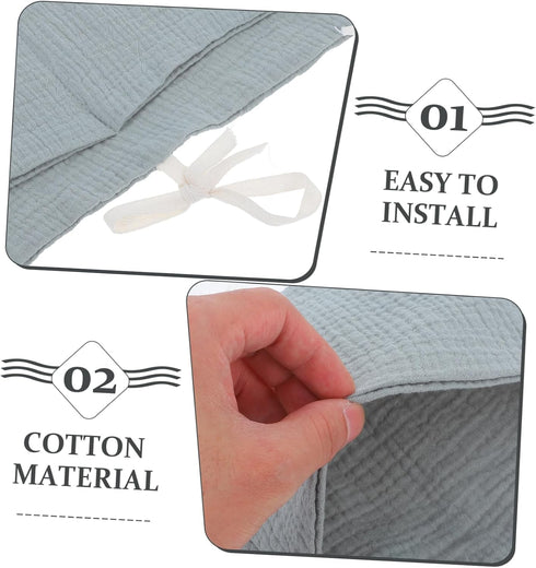 Cotton Stroller Storage Bag: Diaper Organizer for Milk Storage