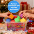 24 Pack Mini Slow Rise Stress Cube: Pull Stretch Fidget Toys for Stress Relief, Dough Squishy Toys Bulk for Kids