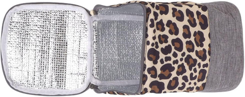RiToEasysports Insulated Baby Bottle Bag, Aluminum Foil Isolation Large Capacity Breast Milk Cooler Oxford Fabric