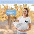 40lbs CUBY Wrap Baby Sling Carrier, Baby Wraps Sling Carrier Adjustable Breathable Lightweight Easy to Wearing - Baby