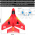 QFCST 2.4G 2 Remote Control Wireless Airplane Toy, Gravity Gliders Airplane With Lights, Rc Plane For Water Land & Air