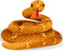 Snake Plush, Large 71 in Stuffed Snake Toy for Kids, Lifelike Plush Snake for Birthday Present Party Prank Prop (Brown)