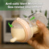 Gen.3 6M+ 6.3 oz/180 ml, haakaa Natural Glass Baby Bottle Wide Neck Anti-Colic Variable Flow Nipple - Easy to Clean