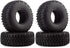 4PCS 95MM Rubber Tyres, 1.55 inch Terrain Wheel Tires for 1:10 RC Crawler Car, Compatible with Tamiya MST JIMNY Axial