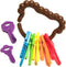 Baby Keys Montessori Toys for Toddlers - Toy Keys, Matching Toddler Games,