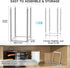 Countertop Water Bottle Drying Rack Reusable Bottle Rack Dryer Kitchen Stand Holder Metal Baby Bottle Drying Rack Water