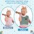 6 Foaincore Pcs Pullover Baby Bibs Cotton Terry Toddler Absorbent Infant for Feeding and Drooling Towel Bib (Elegant