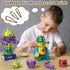 3-5, 35 Playset Magnetic Robot Toy for Kids PCS STEM Educational with Storage Box, DIY Stacking Monster Robots, Toddler