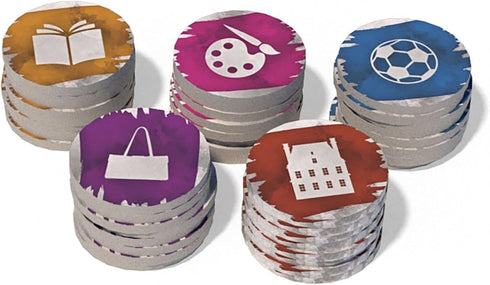 On The Underground: Paris/New York Board Game, Train Route Building Strategy, 2 City Maps, Family Game, Ages 14+, 2-5