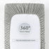 Homiest 2 Pack Changing Pad Cover, White + Light Gray Changing Table Sheets, Ultra Soft Fleece Minky Dot Fabric