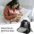 ERINGOGO Insulated Bottle Cooler Bag for Breast Milk Storage, Portable Nursing Bottle Organizer with Thermal