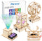 Poraxy 4 in 1 STEM Kits for Kids Age 8-10, Science Projects, 3D Puzzles, Educational Craft Building Toys