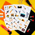 100Pcs Kids Tool Stickers, Hammer Decals for Toddler Tool Set, Tool Toys for Boys and Girls, Kids Tool Bench