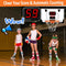 Mini Indoor Basketball Hoop for Kids 5-10 Years Old, Over The Door Automatic Scoring Hoop with Electronic Scoreboard &