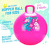 20 inches 5 6 7 8 9, U&C Planet Hopper Ball Bouncy Ball with Handle for Kids Age Sit on Bounce Jumping Hopping Toy