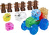 Set 18 2+ Jelly Blox Farm | Includes Pieces | Toddler & Preschool Building Blocks Kids Can Squeeze, Stretch, Squish |