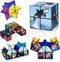 Star Cube Magic Cube Set, 2 in 1 Yoshimoto Cube for Kids and Adults, Toys for Ages 8-12