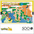 Buffalo Games - Pokémon - Johto Region - 500 Piece Jigsaw Puzzle for Adults Challenging Puzzle Perfect for Game Nights - Finished Puzzle Size is 21.25 x 15.00