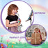 Treela Set of 3 Musical Instruments, Saxophone Trumpet and Horn for Beginners, Colorful Keys Coded for Boys Girls