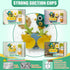 1-3 2-4 12-18 1+ Baby Bath Toys for Kids Ages | Fun & Easy Grip Mold Free Bath Toys Toddler | Bath Cups Spoon Watering