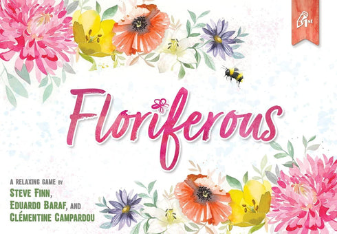 1-4 Floriferous Card Game - A Relaxing Garden Game of Arranging Flowers by Pencil First Games for Players