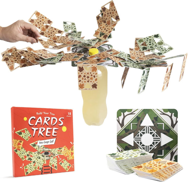 Balancing Card Games Cards Tree Difficult to Master Challenging Balance Table Games