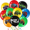 36 Pcs Truck Balloons, 12 Inch Colorful Latex Balloon Bouquet for Kids Birthday Party, Baby Shower Supplies
