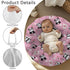Strawberry Panda Newborn Lounger Pillow Cover Infant Removable Slipcover Reusable Cover Snugly Fit Infant Lounger
