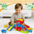 1 2 4 12-18 1-3 Toddler Toys Gifts for Year Old Kids, Educational Dinosaur Slide Toy with Cars for Months Baby, First