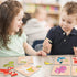 8pcs Wooden Puzzles for Toddlers 1-3, Montessori Sea Animal Puzzle for Kids Ages 2-4, Educational Toys