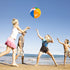 3 Otters 4PCS Beach Balls - 10inch Inflatable Pool Balls for Tropical Theme Party Favors