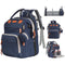 JOYCE Baby Diaper Bag Backpack, with Diaper Changing Station, Multi-functional Travel Waterproof