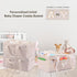 Personalized Initial Baby Diaper Caddy - Stylish Storage for Newborn Essentials