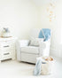 Crane Rainbow Decorative Quilted Baby Pillow