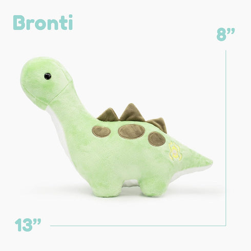 Bellzi Brontosaurus Cute Stuffed Animal Plush Toy - Adorable Soft Dinosaur Toy Plushies and Gifts - Perfect Present