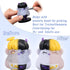 2PCS 14+Adults Angels and Demons Hair Plucking Fidget Toys,Shaking Bobblehead Dashboard Decor Car Accessories,Stress