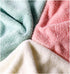 yaocoral 15 Pack 12''x12'' Absorbent Microfiber Baby Washcloths Soft Fleece Wash Clothes Face Towels