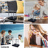 Newtons Cradle Balance Pendulum, Swinging Kinetic Balls, Fun Science Learning Physics Toy, Calm Down Fidgets Kit (Large
