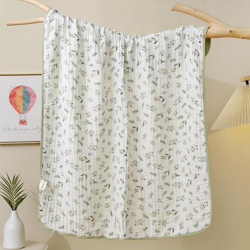 Pack 2 43 43 inches Ultra Soft Muslin Baby Blanket of Cotton Swaddles Bed Blankets Super Soft Lightweight for Babies