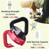 Azarxis 30KN Tree Swing Swivel Spinner - Safest Rotational Climbing Rope Device for Children’s Web Tree Swing Setting
