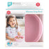 Bumkins Baby Bowl, Silicone Suction, Non Skid Sticky Bottom, Feeding Essentials for Babies, Toddlers, and Kids, Pink