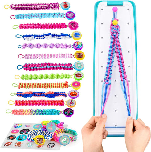 VERTOY Friendship Bracelet Making Kit for Girls - Cool Arts and Crafts
