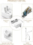 6V Power Cord for Vtech Baby Monitor, Compatible with DM221, DM223, DM251, Safe & Sound Audio Monitor