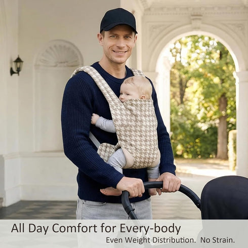 (7-30lbs)-Military MISSWISDOM Baby Carrier for Dad Stylish Infant Holder Carriers Newborn to Toddler, Men Baby Carrier