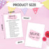 Birthday Party Game - Selfie Scavenger Hunt, Girl Birthday Party Activity Favor, Set of 20 Games Cards, Teen Girls Birthday Supplies, Activity, Decorations -B07