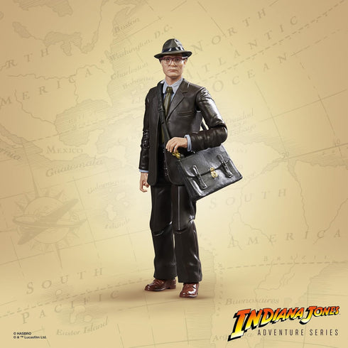 Indiana Jones and The Dial of Destiny Adventure Series Doctor Juergen Voller Action Figure, 6-inch for Kids Ages 4 and