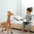 Linzy Toys Jared The Giraffe, 22'' Standing High, Real Life Plush Giraffe Soft Toy
