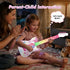 Drmukie 3 2-4 4 3 4 5 Kids Pink Guitar Toy for Year Old Girls Birthday Gift Toddler Toy Ages Electric Guitars